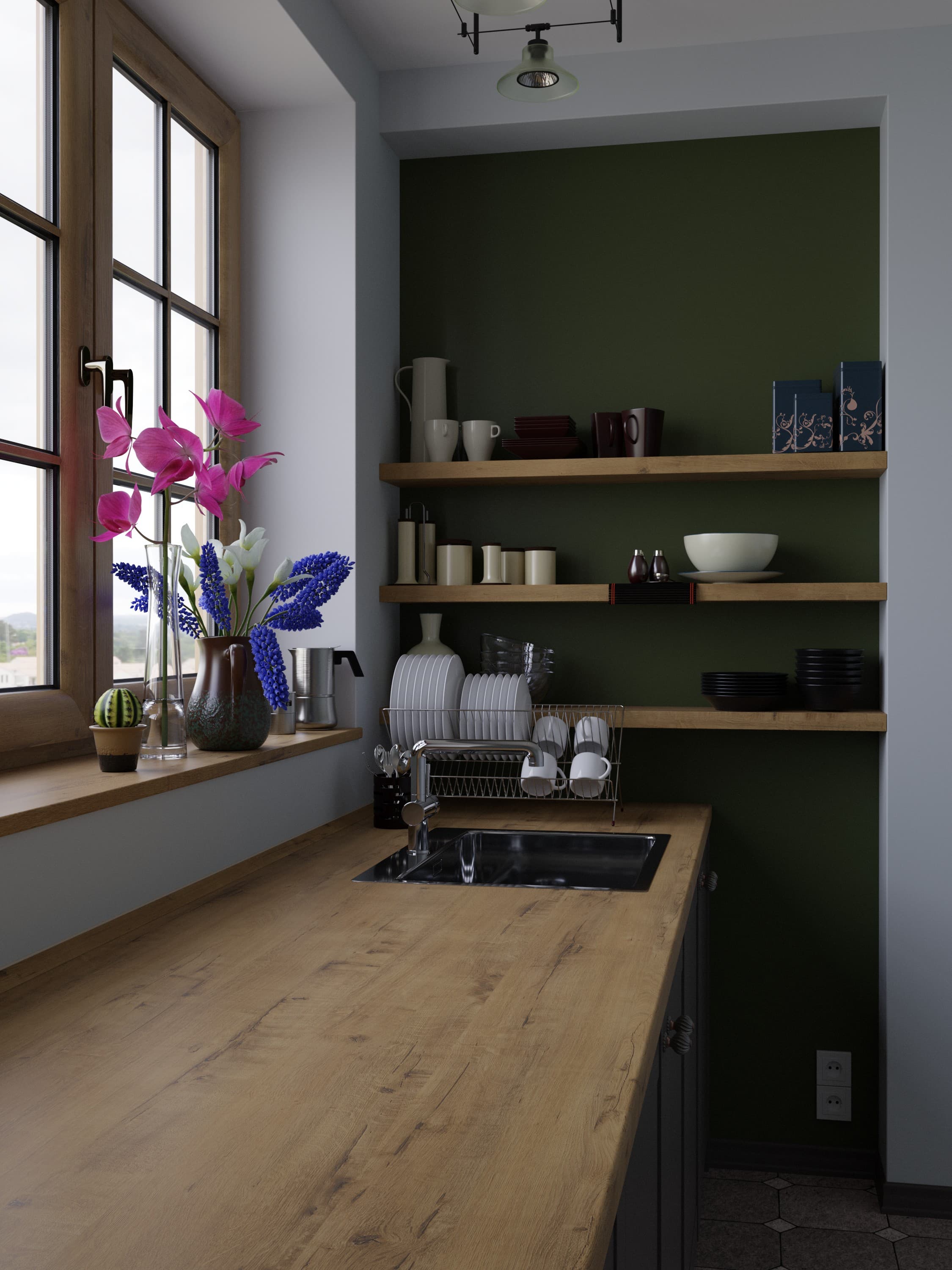 Пристенная панель 3829/Nw Bunratty Oak 4200х600х10 e1