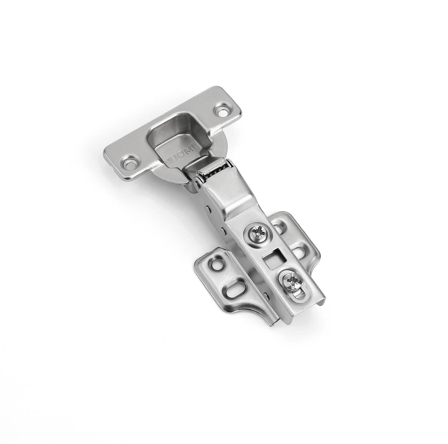 Петля Nuomi C type 1.5 короткая, без доводчика Полунакладная