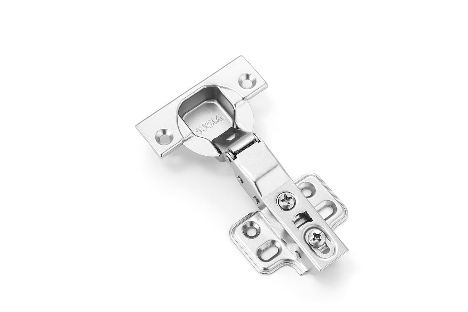 Петля Nuomi C type 1.5 короткая, с доводчиком, Полунакладная