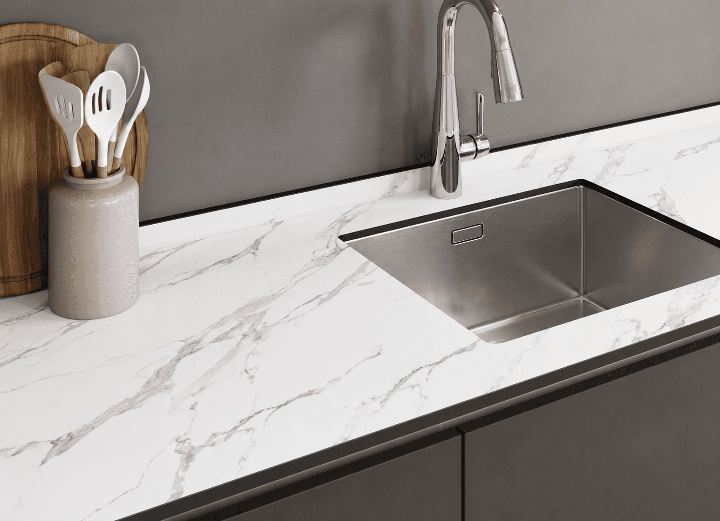 HPL 8101 Compact Calacatta Borghini SP 12 1320 (Лист 3050)
