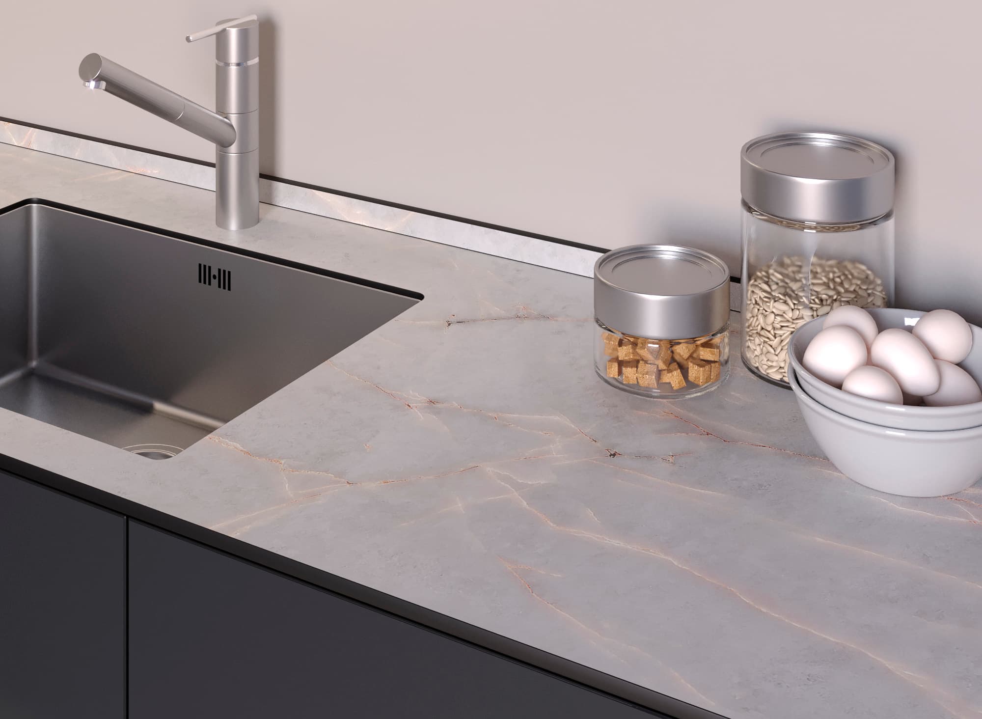 HPL Compact Electric Quartzite SP 12 1320 (Лист 3050)