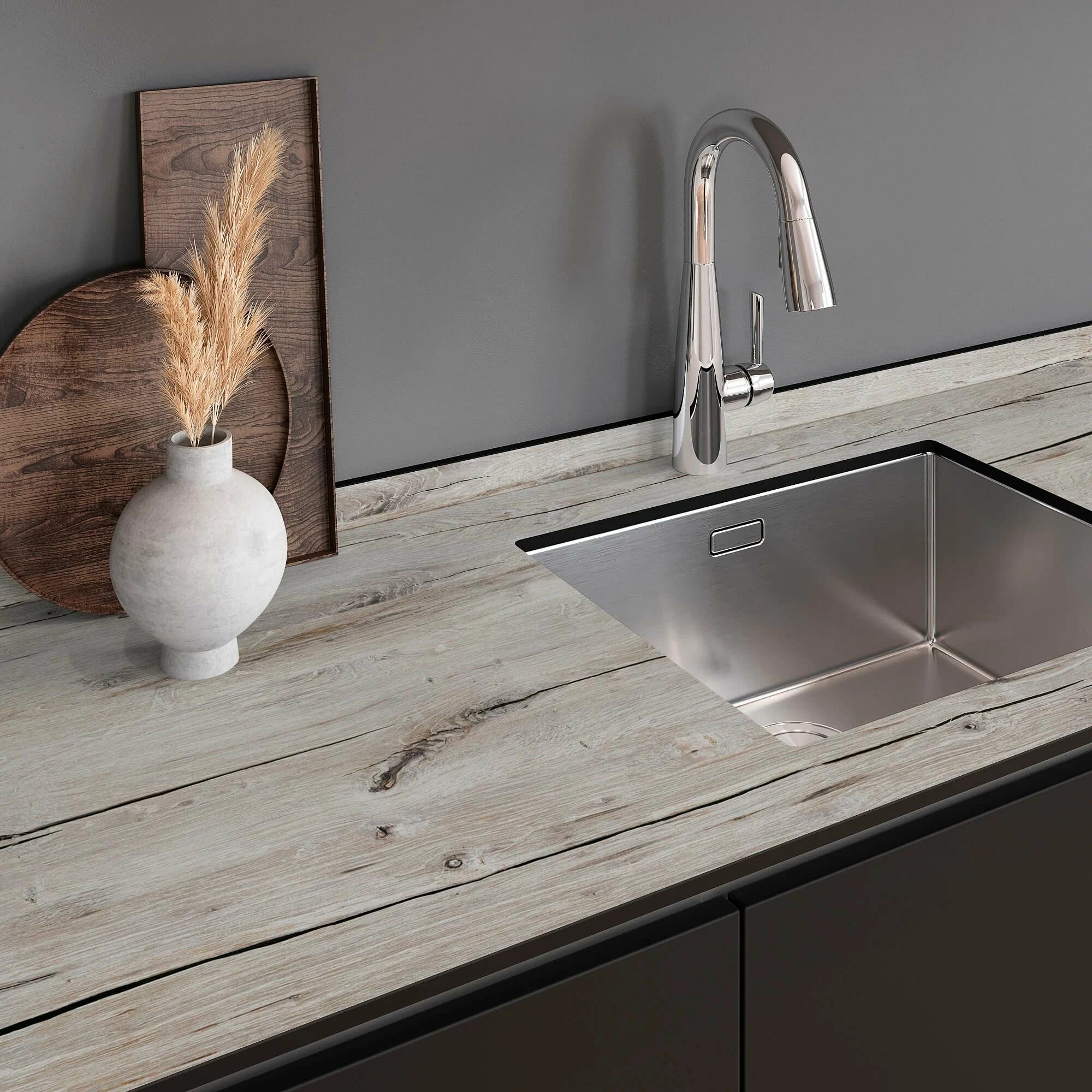 HPL 8091 Compact Grey cracked Oak SP 12 1320 (Лист 3050)